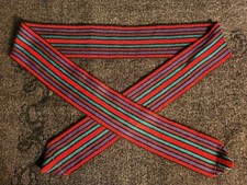 Vintage Fabric Belt - No Brooch