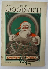 The GOODRICH, 1912 Christmas Number, B.F. Goodrich Tires, Santa Claus Cover