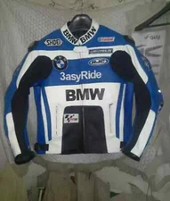 New BMW Motorrad Leather Motorbike Jacket MotoGP BMW Motorcycle Biker Jacket
