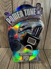 Game Elements FM Transmitter 12V Input for PSP MP3 Players Aux In 5V Output NEW