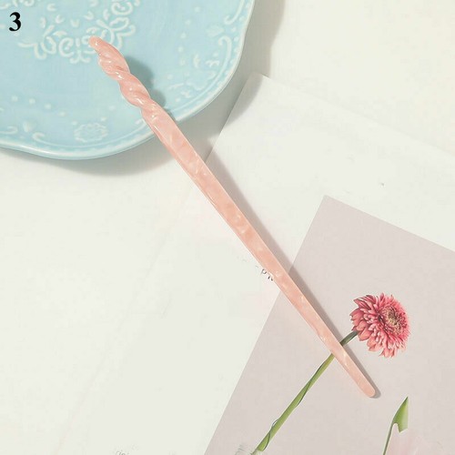 Vintage Women's U Shape Long Pin Hair Pin Sticks Crystal Hair Fork Hair Clip ☆ ↷ - Picture 35 of 43