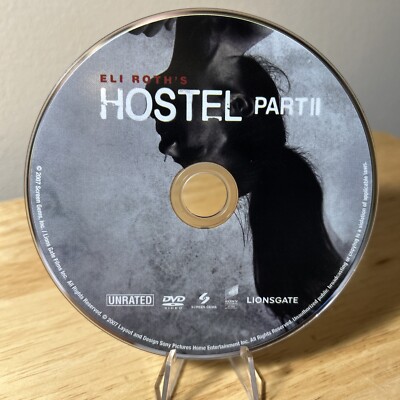 Hostel 2 (DVD, 2007, Unrated) - DISC ONLY Vintage Mailed ESE