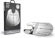 PUTT OUT COMPACT MIRROR "practice more putt less"