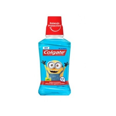 Colgate Enjuague Bucal Infantil Minions Protección Caries 250ml