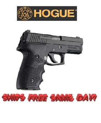 Hogue 28000 Rubber Grip With Finger Grooves For Sig Sauer P228 / P229 – Black, 9mm, Shock Absorbing