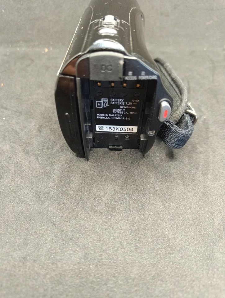 JVC Video Camera Everio Memory Camcorder GZ-MS 100BE *Display Bleibt Schwarz* - Bild 4 von 4