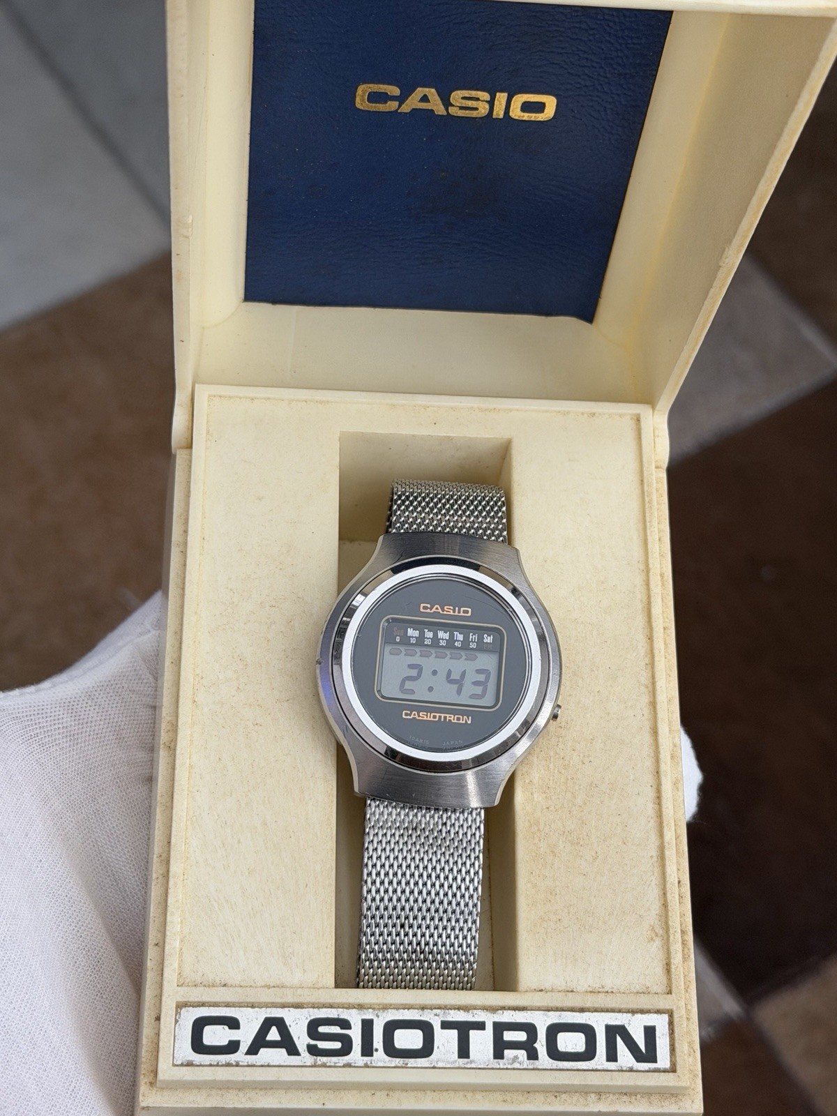 Rare Vintage Casio Casiotron R-11 Men’s Digital Sports Watch JDM 1970s