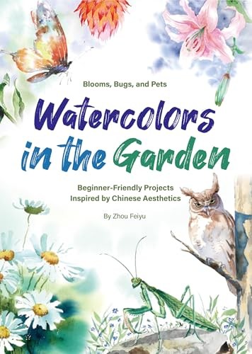 Watercolors in the Garden by Feiyu Zhou, Feiyu Zhou - - Image 2