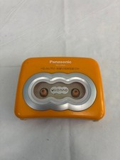 Panasonic RQ-CW05 Womo Lecteur Cassette Auto Reverse Orange Portable Junk