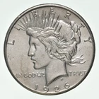 (1) AU 1926 (P) Peace Silver Dollar 90% - Almost Unc -Dripping with Luster *4029