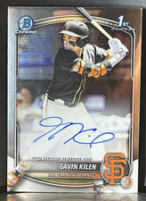 2025 Bowman Draft GAVIN KILEN 1st Chrome AUTO #CPA-GK San Francisco Giants