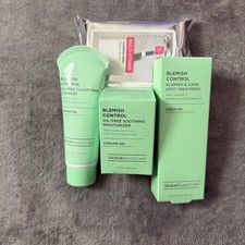 Global Beauty Care Blemish Control Skincare 4 Pc wipes,cleanser,moisturizer,gel