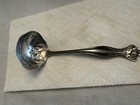 ROGERS & BROS 1903 Mystic Poppy A1 Silverplate Gravy Ladle 7 1/8" (NO MONOGRAM) — photo 1
