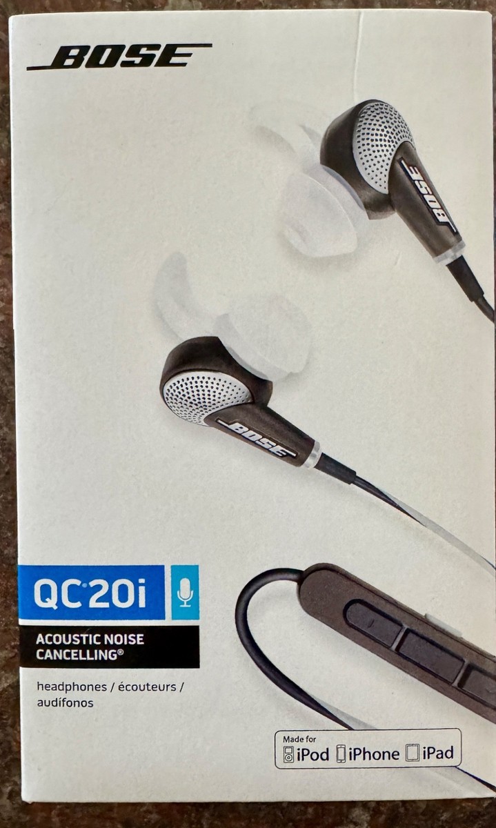 Bose QC20I In-Ear Headphones - Black for sale online | eBay