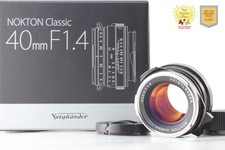  Unused in Box  Voigtlander Nokton Classic 40mm F/1.4 SC VM Leica M Lens Japan