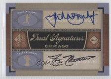 2012 SP Signature Edition Dual Signatures Jordan Danks Tyler Flowers Auto 0w7