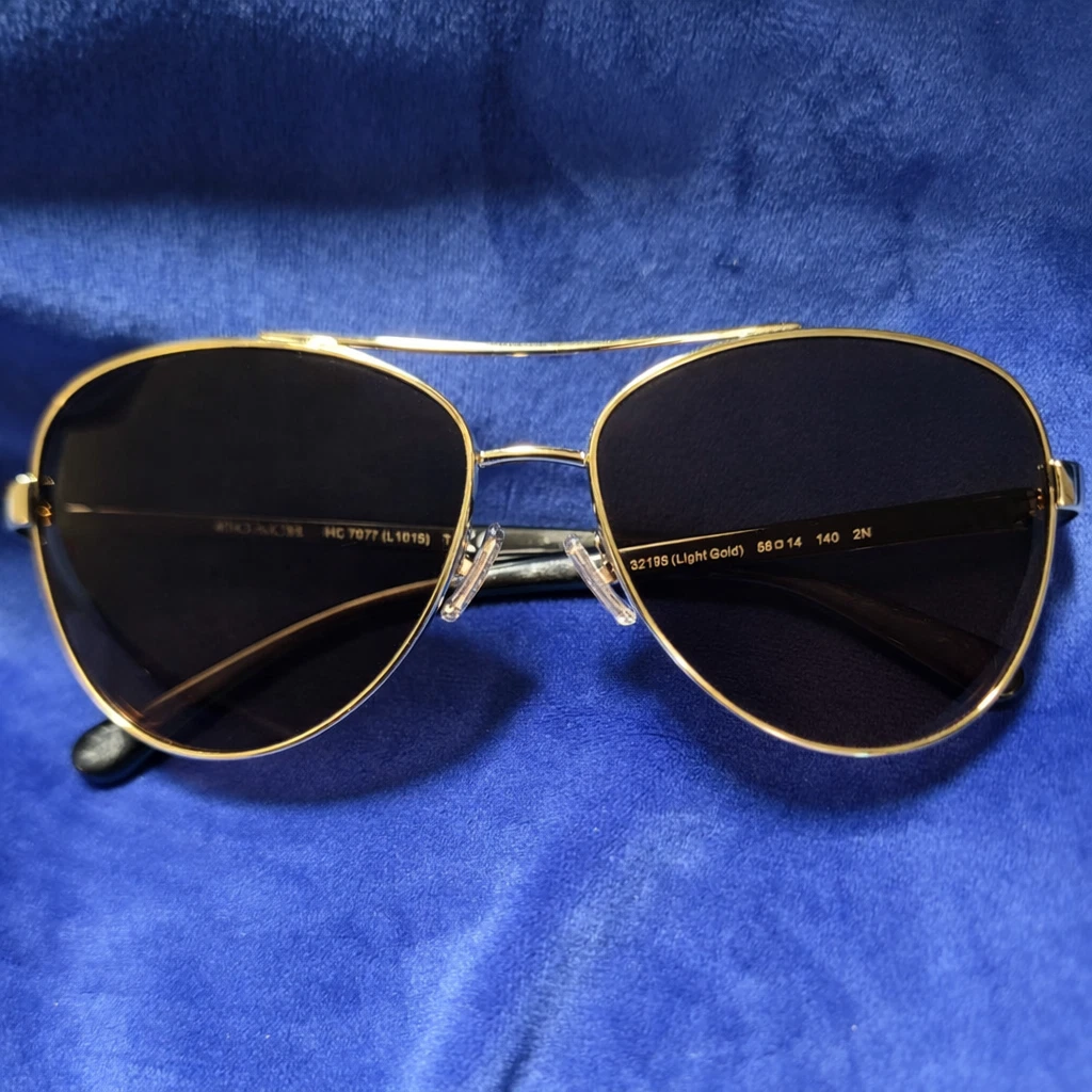 Coach Brown Aviator Sunglasses for Women for sale | eBay display picture 1