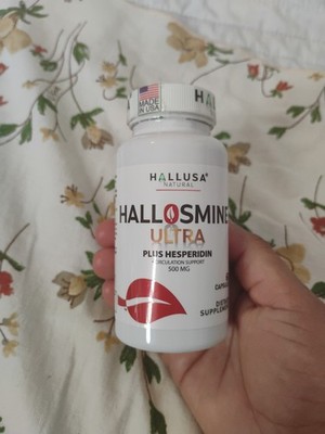 Hallosmine Ultra Diosmin Hesperidin Vein supplement for leg circulation support