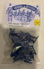 armies in plastic, American war of 1812 American army rifle company
