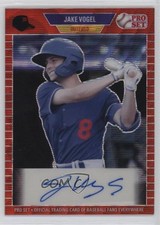 2021 Leaf Pro Set Metal 1989 Pro Set Auto Red Wave Jake Vogel #PA-JV1 Auto 8rw