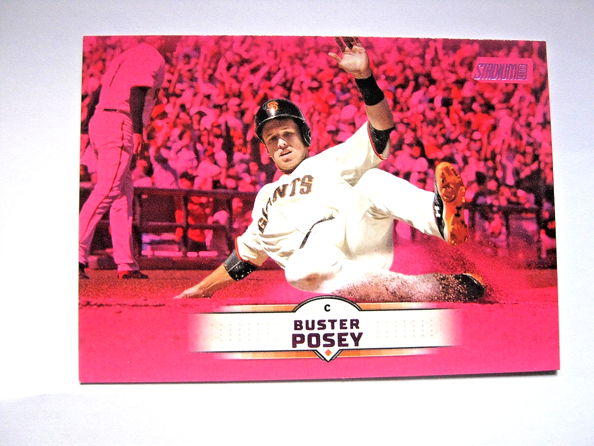 Buster Posey 2025 Topps Stadium Pink Parallel Card #133 | eBay