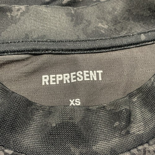 Represent XS Team 247 Black Camo Gym Tee Top - 第 5/7 張圖片