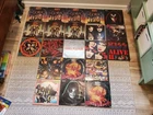 Huge Lot of 25 KISS Rock Band Vinyl LP Record Collection - Vintage, First Press
