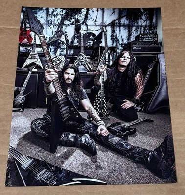 Phil Demmel & Robb Flynn of Machine Head - Music Print Ad Photo - 2014