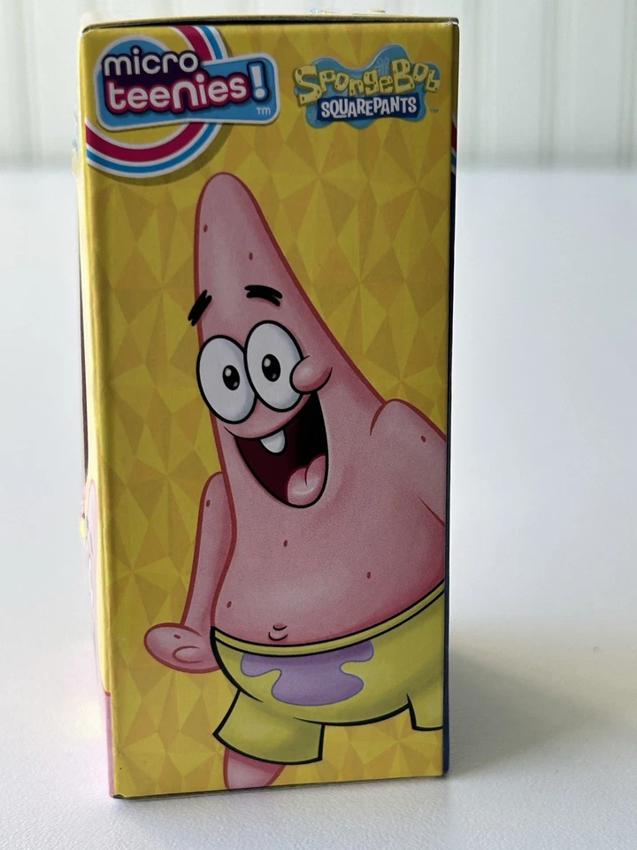 SpongeBob SquarePants Micro Teenies Plush I’m Ready Nickelodeon Basic Fun Toy - Image 4 of 4