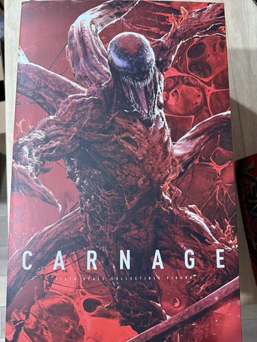 Hot Toys Venom Let There Be Carnage Carnage Deluxe Ver 1/6 Scale Figure Open Box