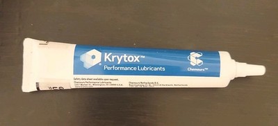 Krytox GPL 202 Grease (2oz) Tube   PFPE/PTFE High Performance Lube Chemours 