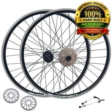 QR 26" 27.5"(650b) 29er MTB Bike Front Rear Wheel Shimano/Sram 7/8/9/10 Speed