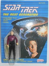 1988 Galoob Star Trek The Next Generation Riker 3.5? Action Figure Unpunched