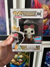 Funko Pop ONE PIECE Brook ( With Guitar)2018 Fall Convention Exclusive #358