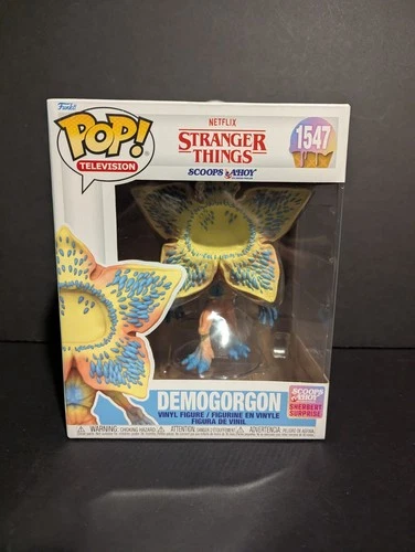 Funko Pop! Demogorgon #1547 Stranger Things Sherbert Surprise Scoops Ahoy