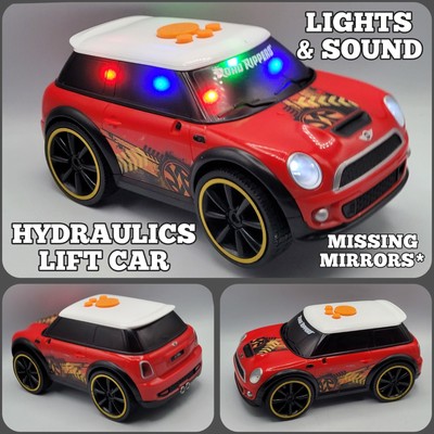 Toy State Road Rippers Mini Cooper S - Working Hydraulics + Lights