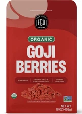 FGO - Organic GOJI BERRIES - 32oz. 