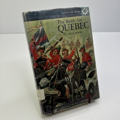 #ad The Battle for Quebec F. Van Wyck Mason 1965 ExLib Hardcover North Star Books $8.76