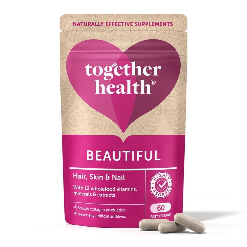 Together Health Beautiful Hair, Skin & Nails Caps 60 Capsules - Image 5