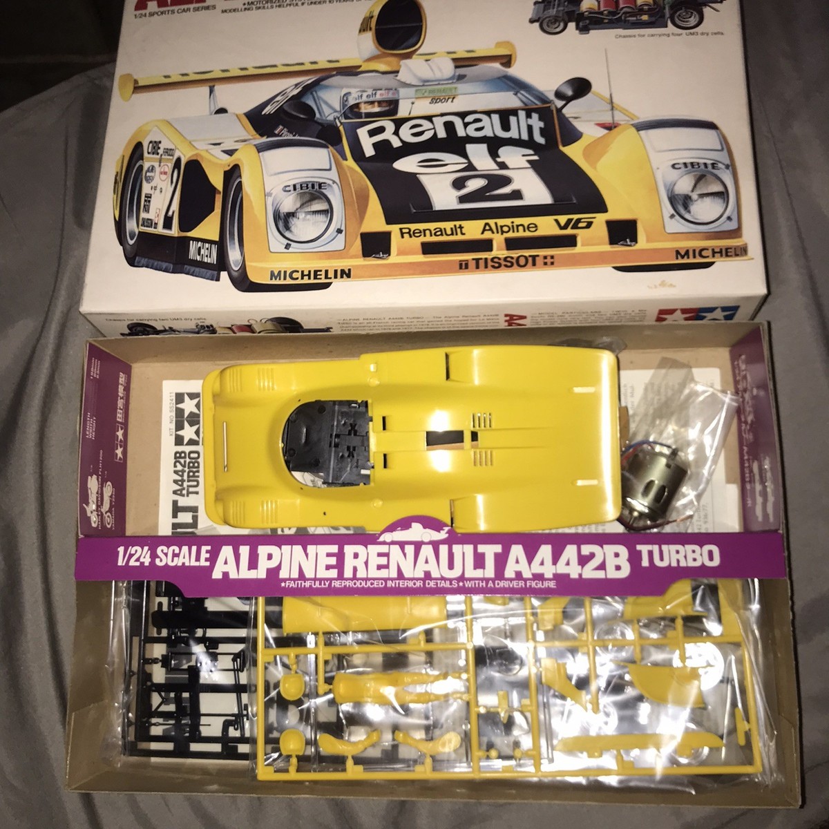 Tamiya 1:24 KIT Alpine Renault Model Kit A442B Turbo SS2411 Sealed