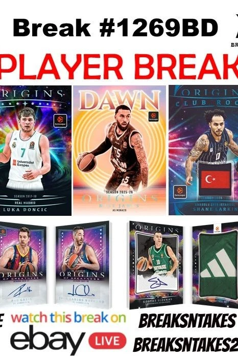 Break #1269: 2025-26 Panini Origins Euroleague Basketball Hobby CASE PYP