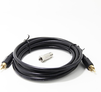 RCA Video Cable with RF TV Connector for Atari 2600 Jr 7800 Colecovision Intelli