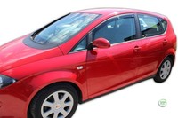 Windabweiser Regenabweiser Heko FüR Seat Altea 2004-2009 5-TüRer 2-Tlg