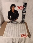 Michael Jackson Bad LP Original  Gatefold Record 1987 NM+/EX Vintage Fast Shippi