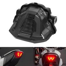 For 2025 Yamaha MT-07 Smoke Rear Integrated Taillight w/Brake Light/Turn Signal