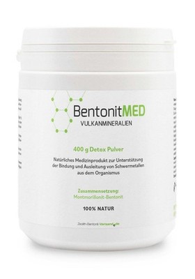 Bentonit MED Detox-Pulver 400g 