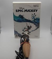 Wii Disney Epic Mickey With Paint Brush Ninte...