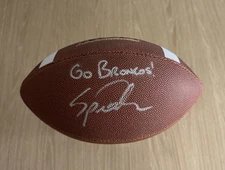 SPENCER DANIELSON SIGNED BOISE STATE BRONCOS NCAA FOOTBALL BAS BECKETT