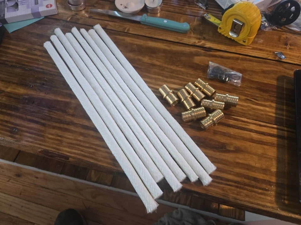 Transform Your Space: 16-Piece Luxury Wine Bottle Torch Kit with Fiberglass W... - Image 4 of 4