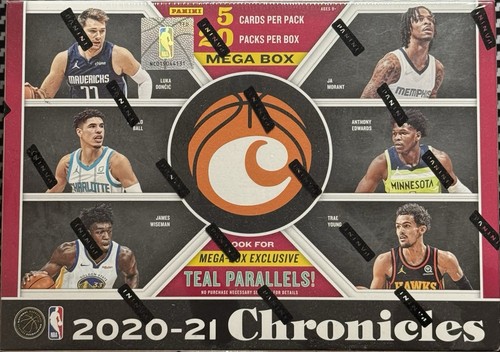 2020-2021 Panini NBA Chronicles Mega Box Sealed Basketball Base Legacy Free Ship